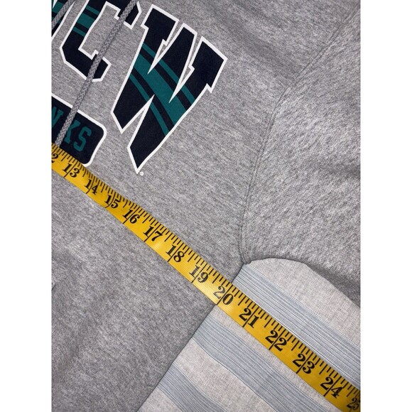 UNC Wilmington UNCW Seahawks Champion Hoodie Sweatshirt Women's Small Gray - Picture 7 of 10